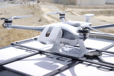 AI-powered autonomous industrial Drone-in-a-Box